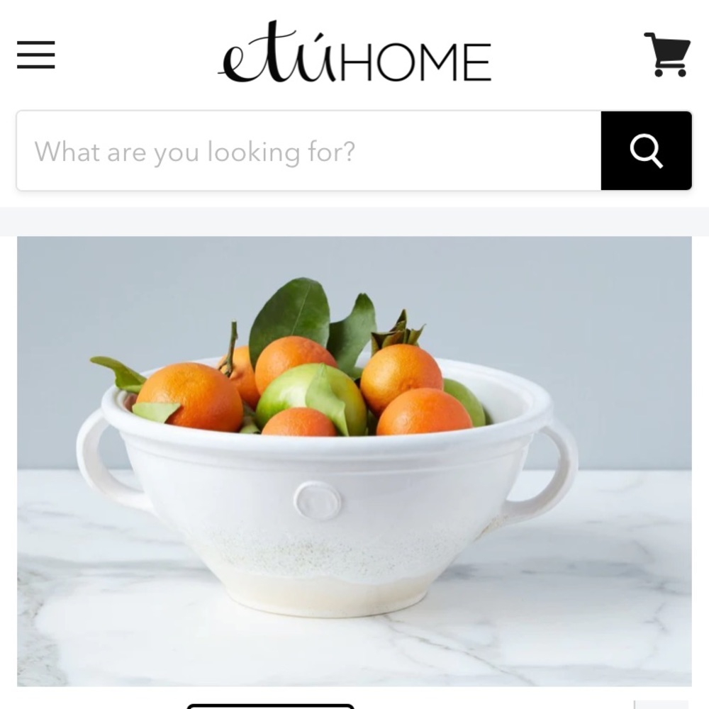 Small Etu Home Serving Bowl